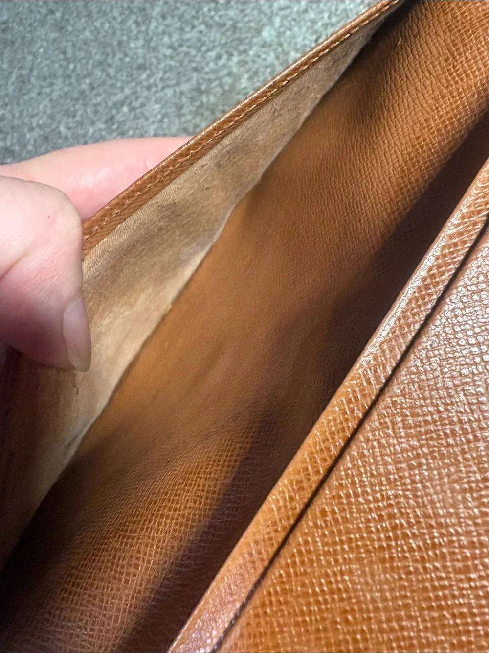 Authentic Louis Vuitton monogram long bifold wallet